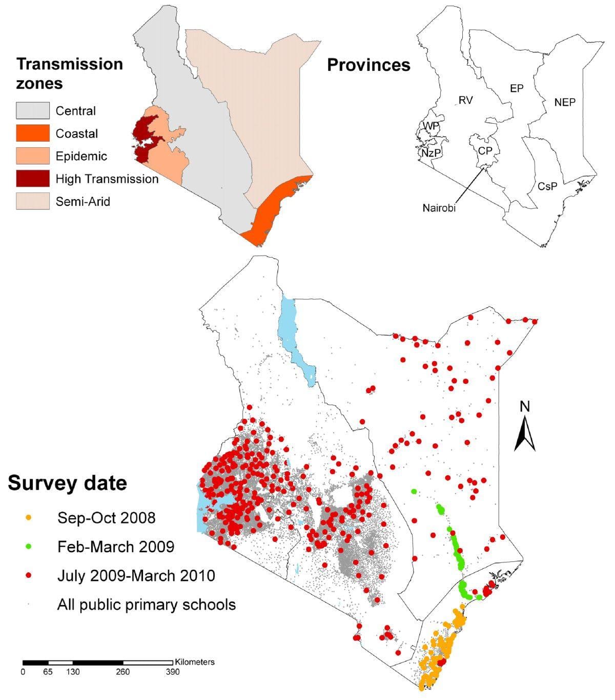 Kenia skool van die opname en kartering