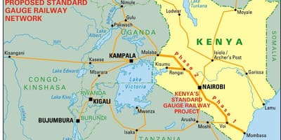 Sgr kaart Kenia